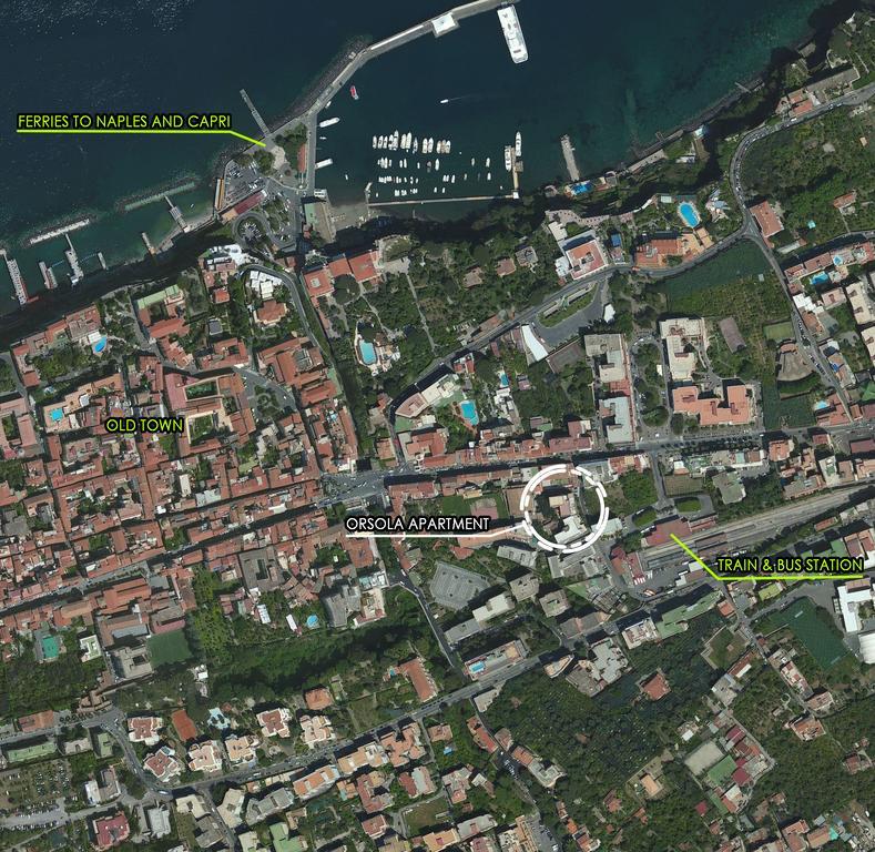 Отель Orsola Sorrento Sea & Sun Экстерьер фото